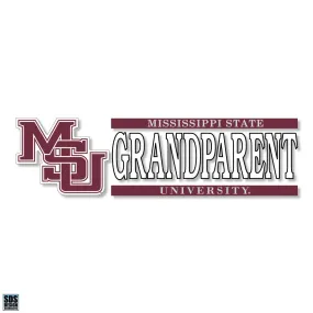 90's MSU Grandparent Decal