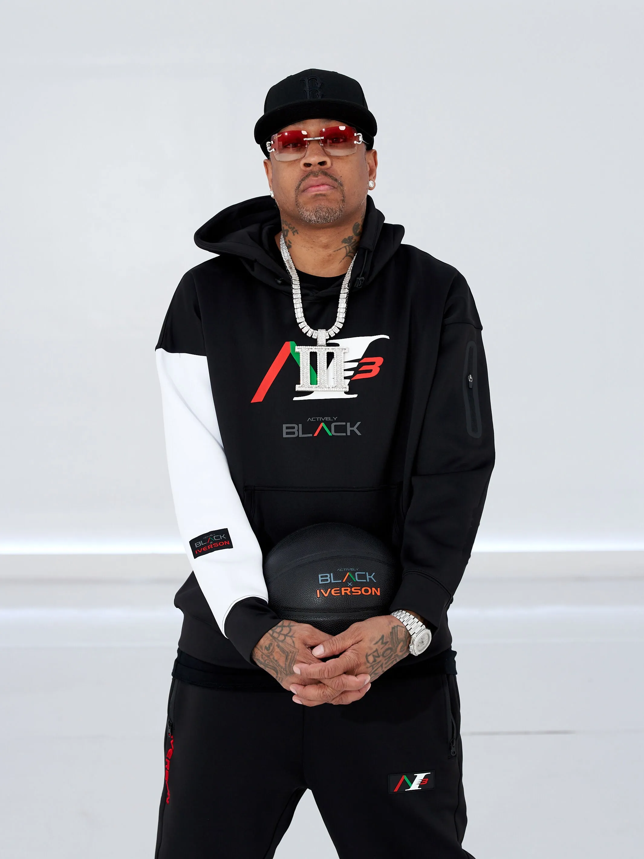 Allen Iverson x Actively Black "The Sleeve" Hoodie