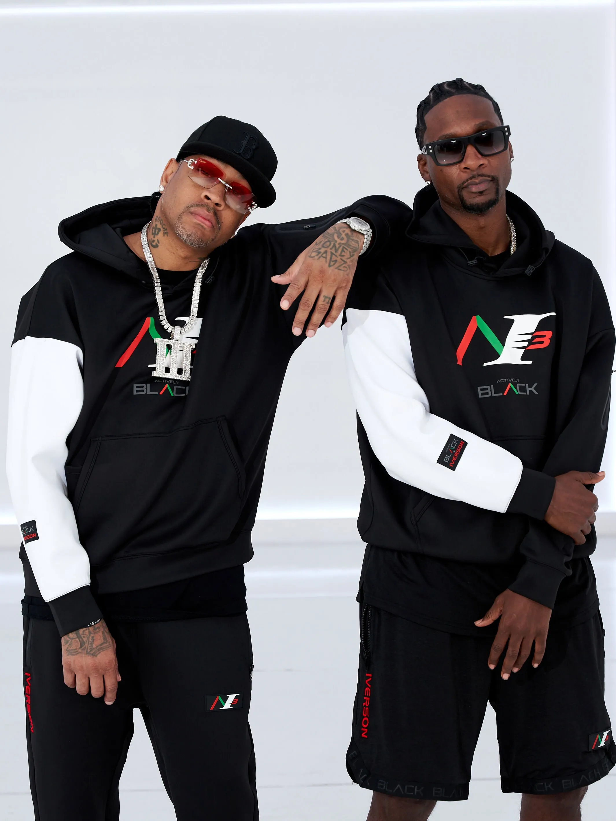 Allen Iverson x Actively Black "The Sleeve" Hoodie