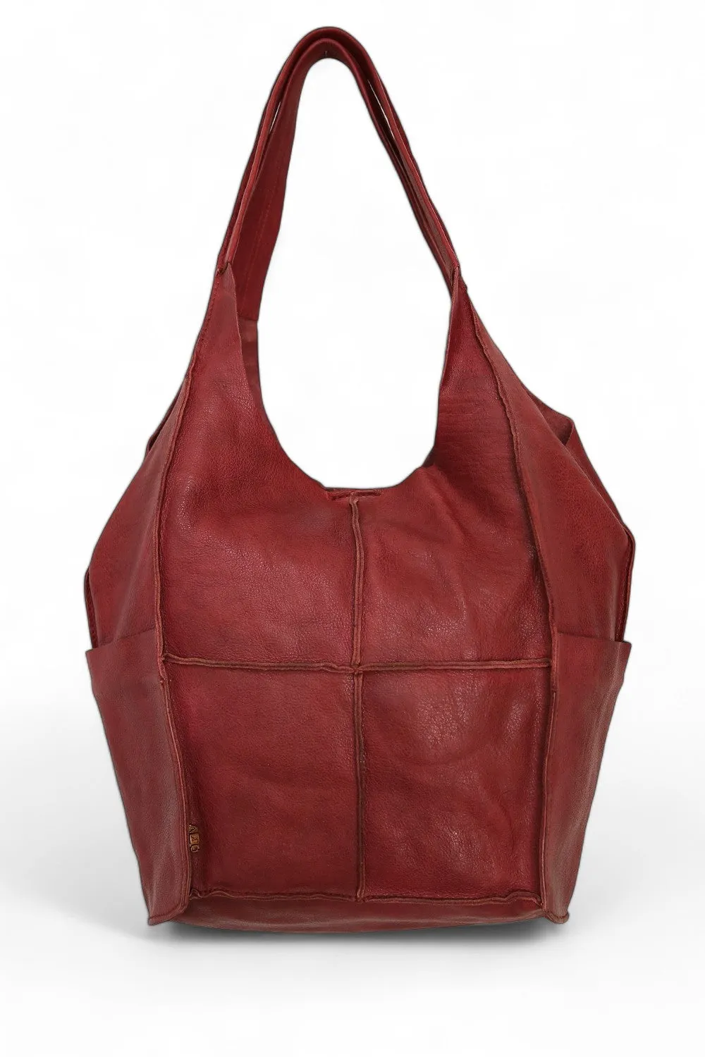 ART N' VINTAGE IBIZA LEATHER TOTE SAMBA