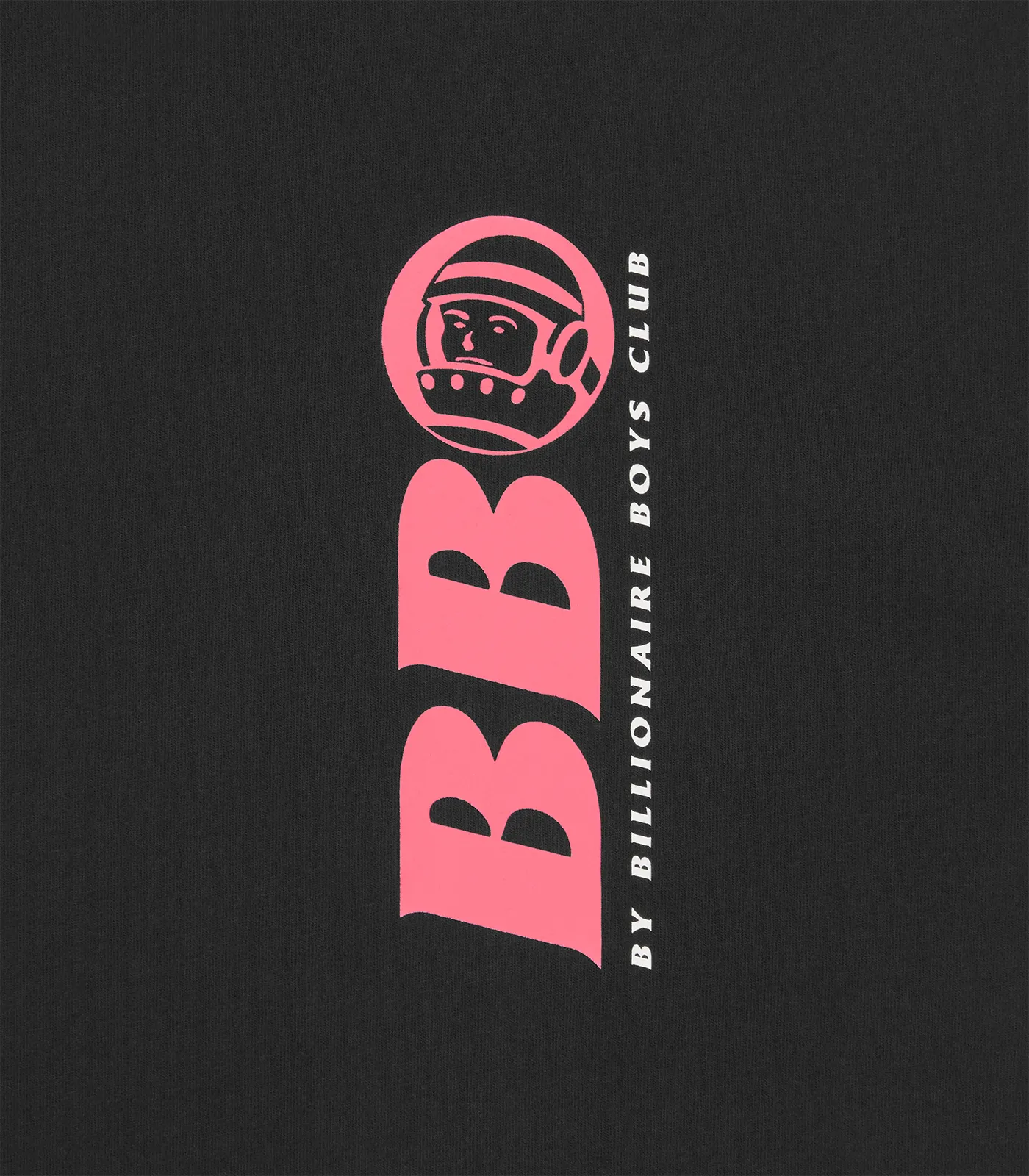 BB ASTRO REPEAT LOGO T-SHIRT - BLACK/PINK LOGO