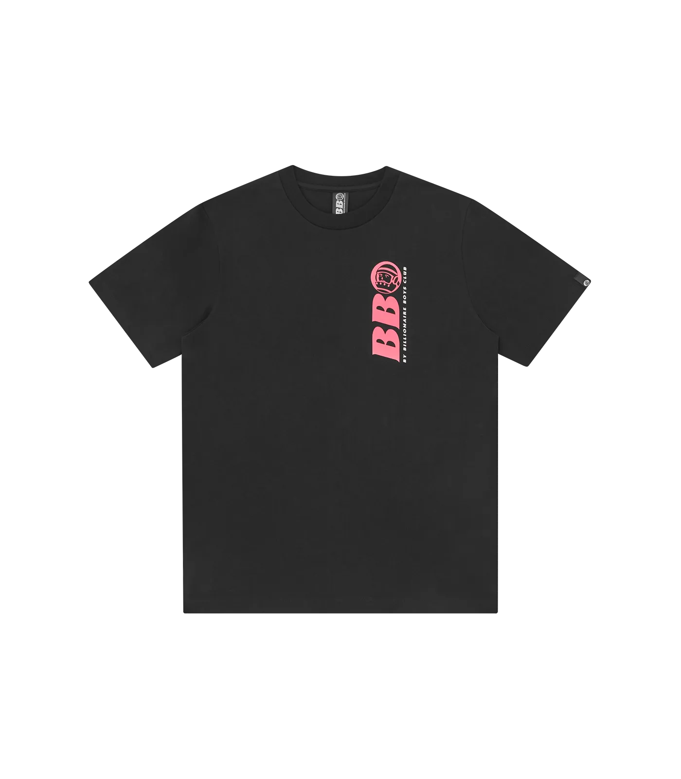 BB ASTRO REPEAT LOGO T-SHIRT - BLACK/PINK LOGO