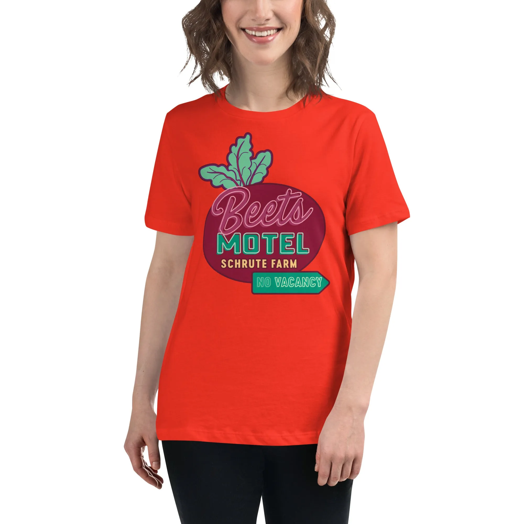 Beets Motel Women's Relaxed T-Shirt