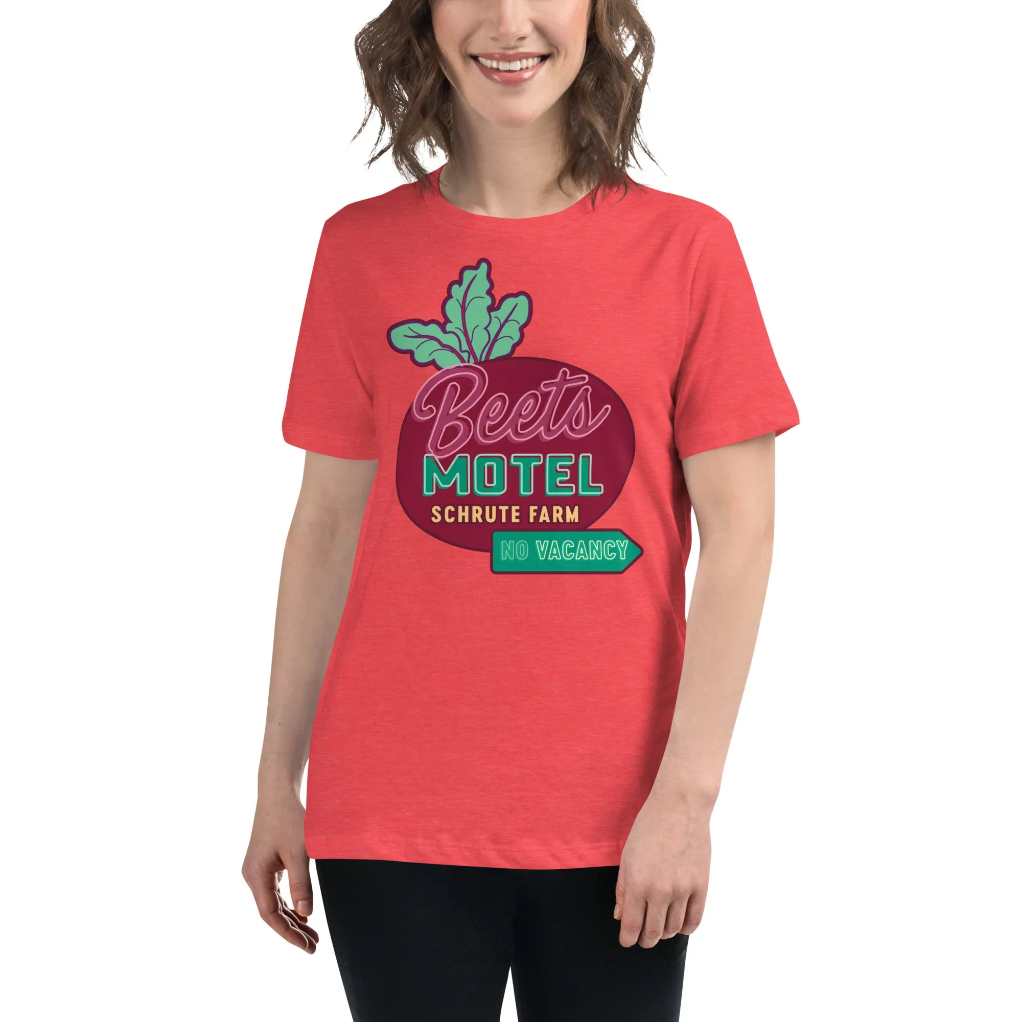 Beets Motel Women's Relaxed T-Shirt