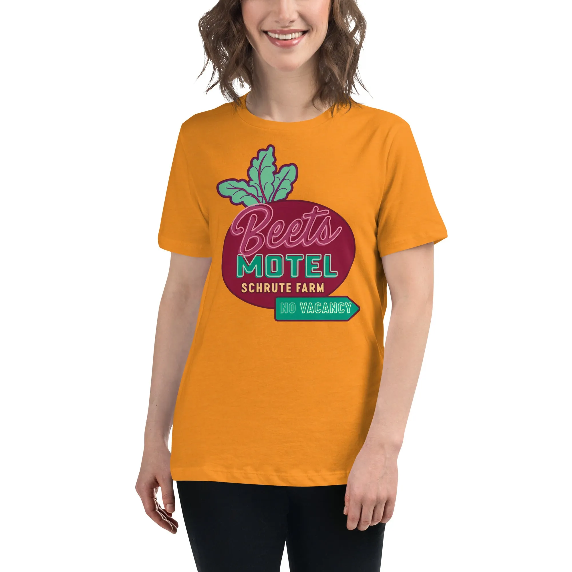 Beets Motel Women's Relaxed T-Shirt