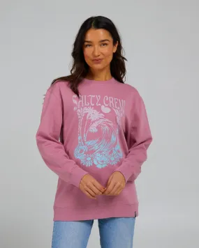 Big Wave Warm Lilac Crew