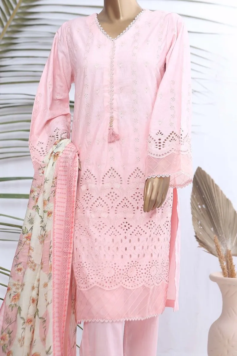 Bin Saeed Chikankari Lawn Suit BIN86