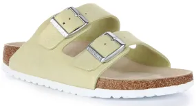 Birkenstock Arizona Bs In Light Green | Narrow Fit