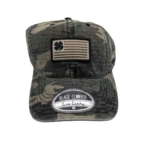 Black Clover Mens BC Veteran Urban Camo Cap