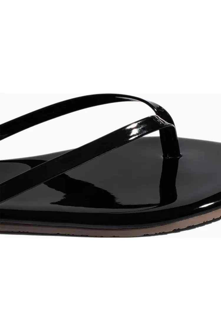 Black Licorice Lily Glosses Flip-Flop