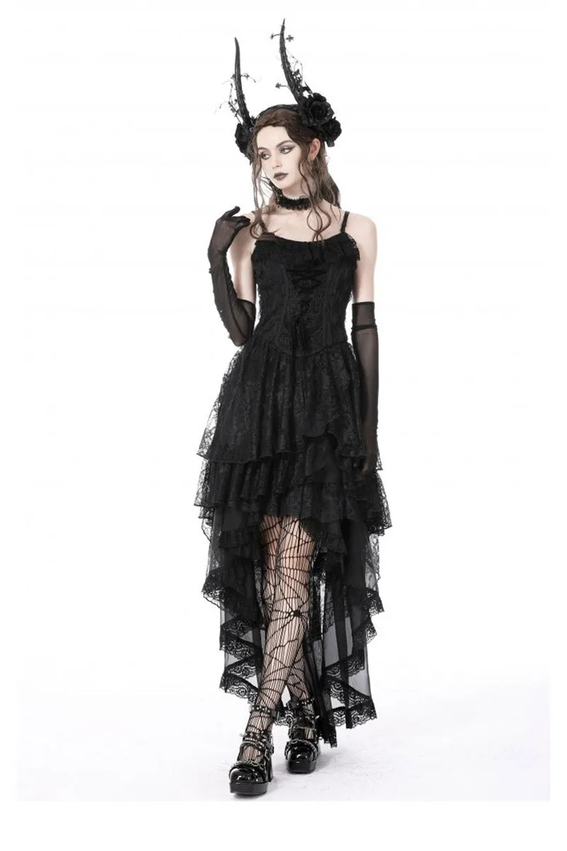 Black Majesty Chiffon Skirt