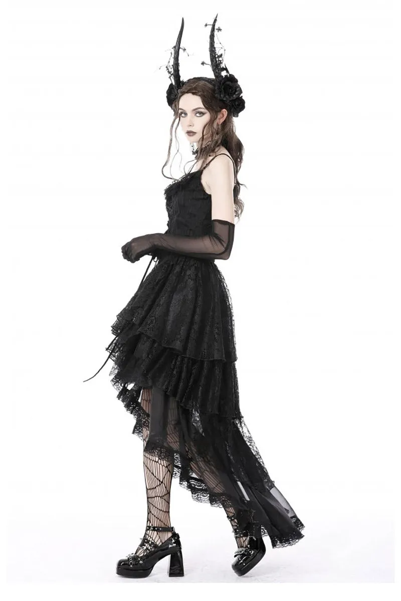 Black Majesty Chiffon Skirt