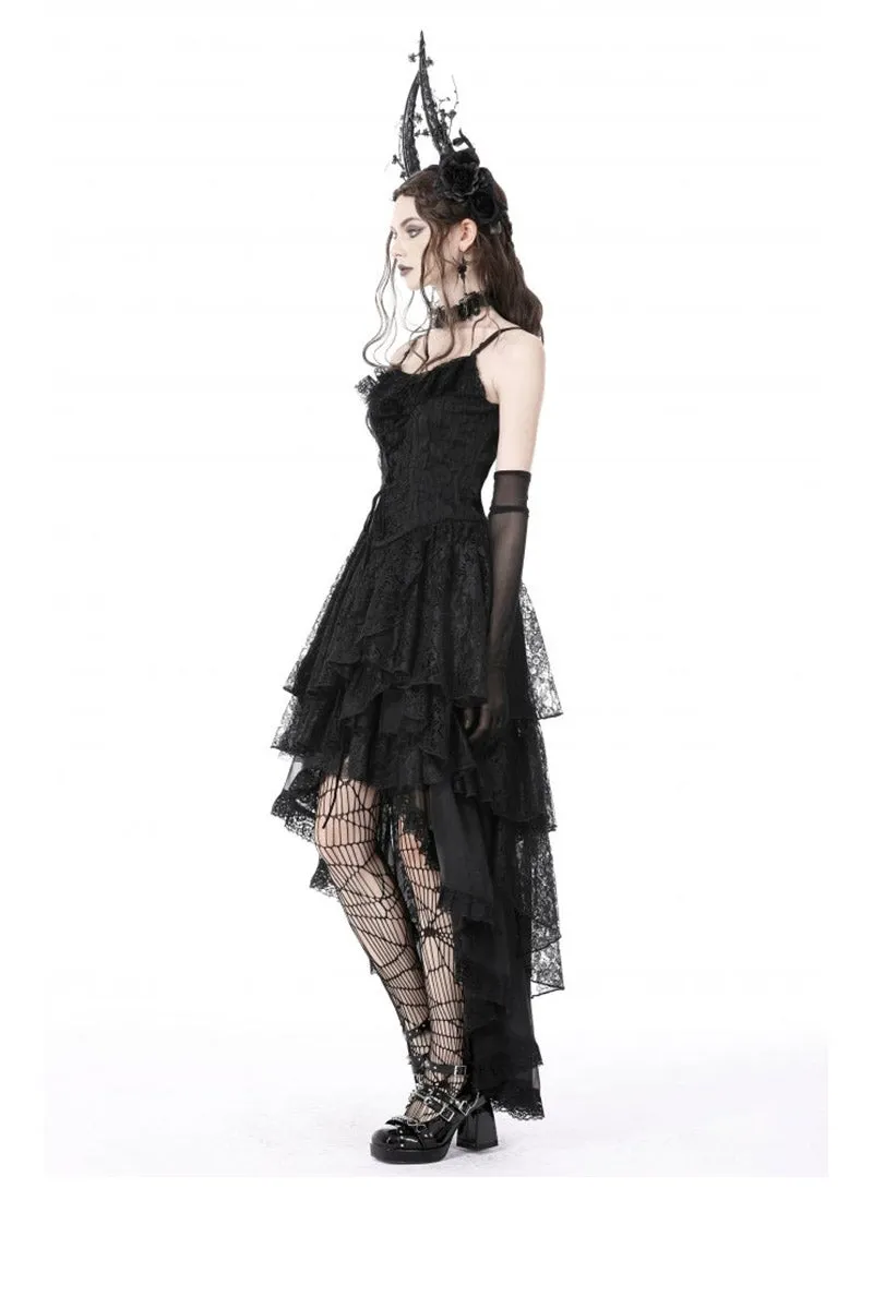 Black Majesty Chiffon Skirt