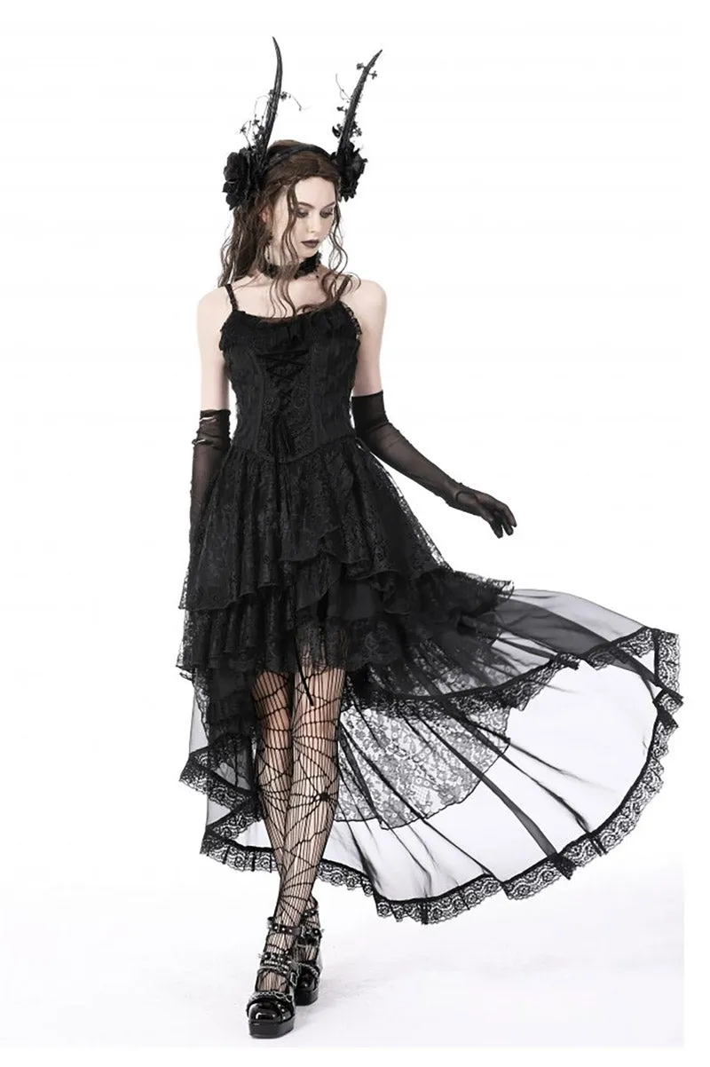 Black Majesty Chiffon Skirt