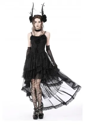 Black Majesty Chiffon Skirt