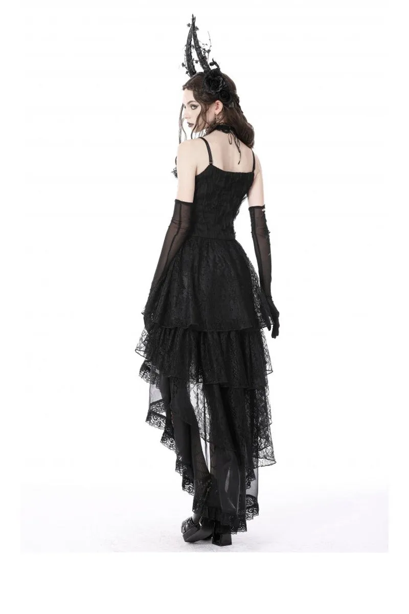 Black Majesty Chiffon Skirt