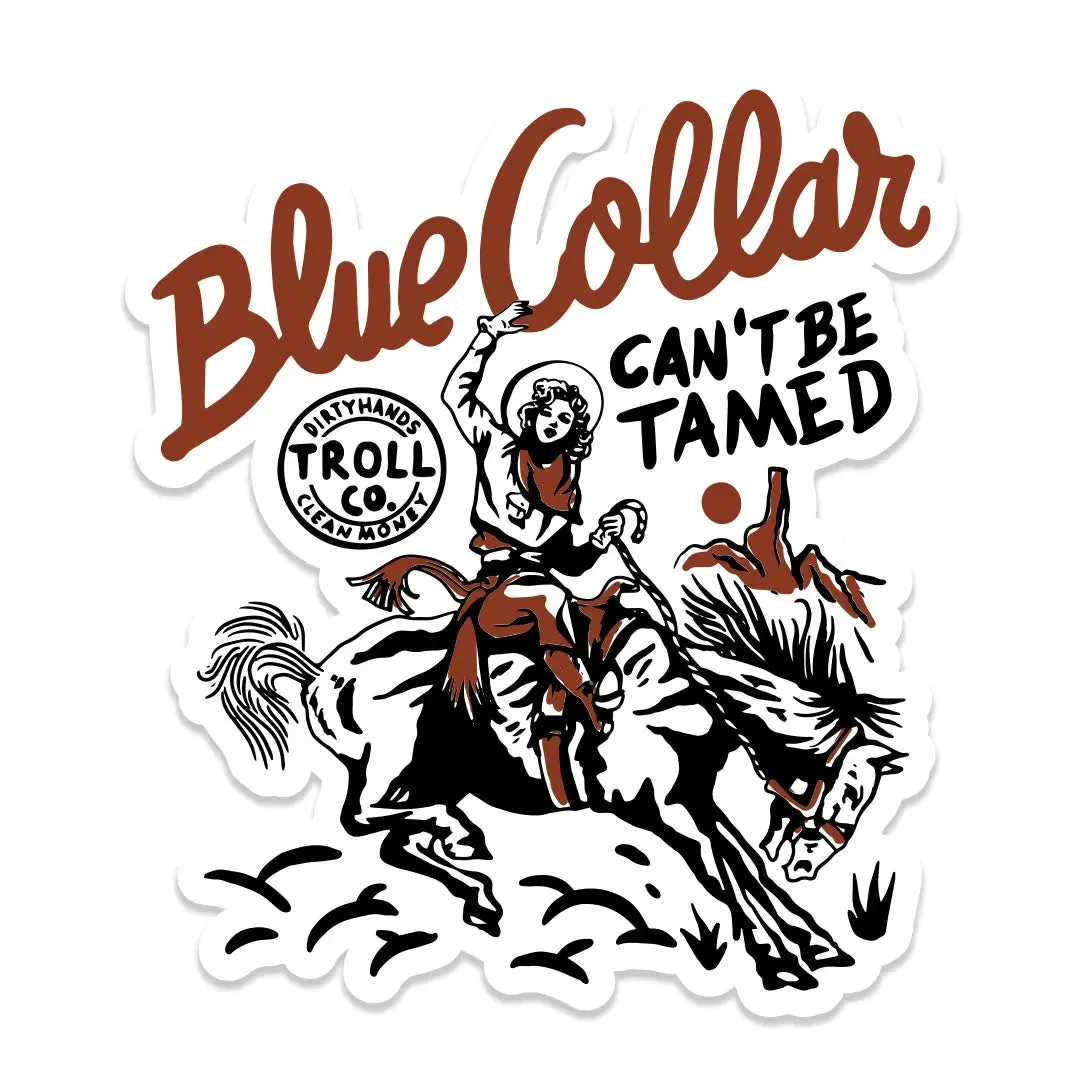 Blue Collar Rodeo Sticker