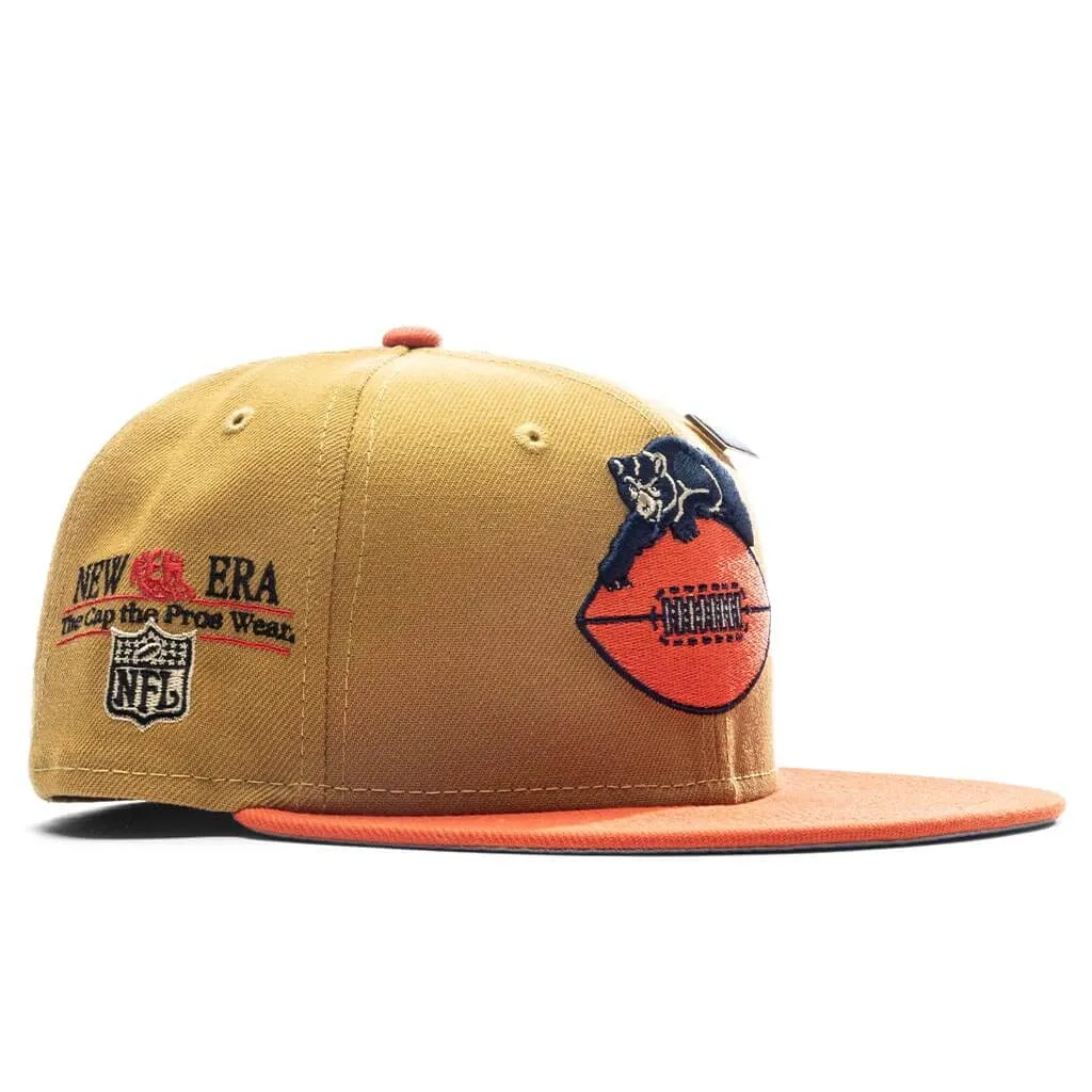 Brushed Bronze 59FIFTY Fitted - Chicago Bears