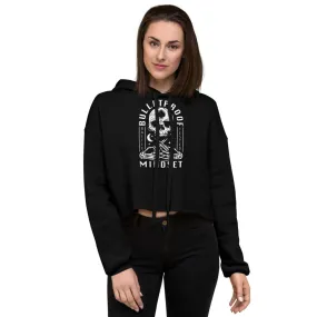 Bulletproof Mindset Womens Gym Crop Hoodie