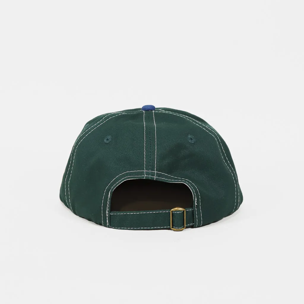 Butter Goods - Jumble 6 Panel Cap - Pine / Marine