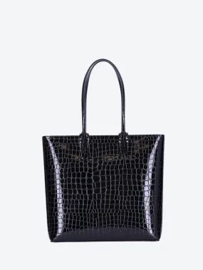 Cabata zipped leather tote bag