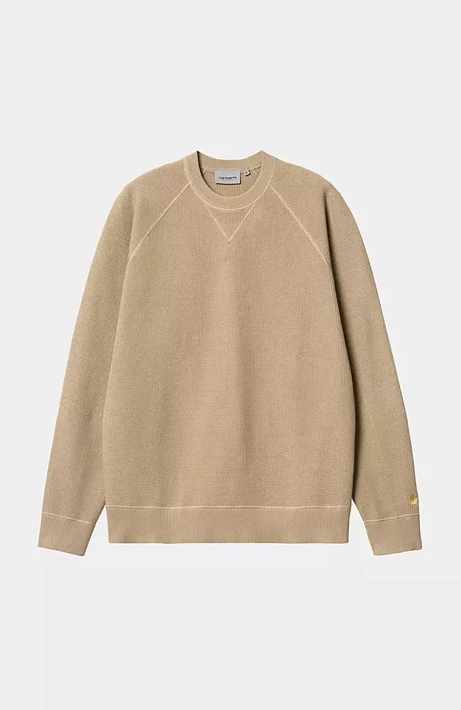 Carhartt Chase Sweater / knit sable Tan