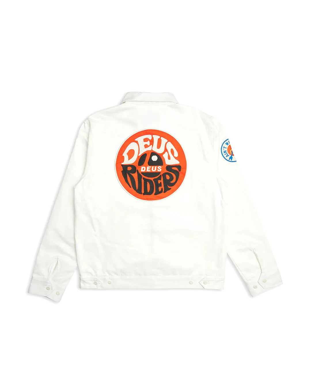 Chime Racing Jacket - Vintage White