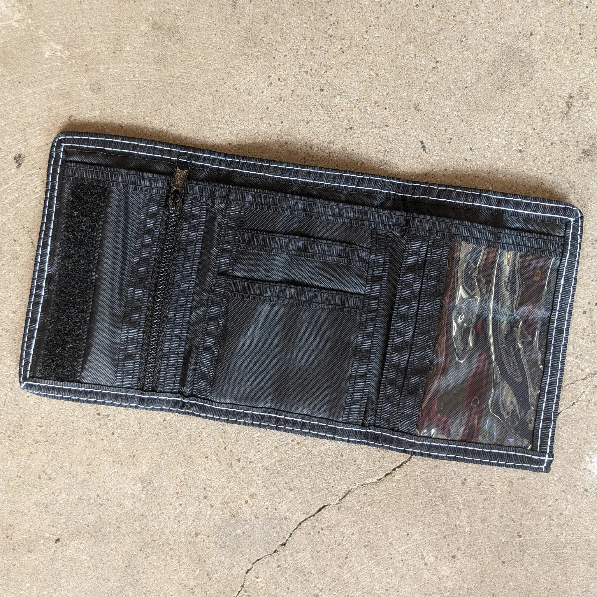 Dave Nylon Tri-fold wallet