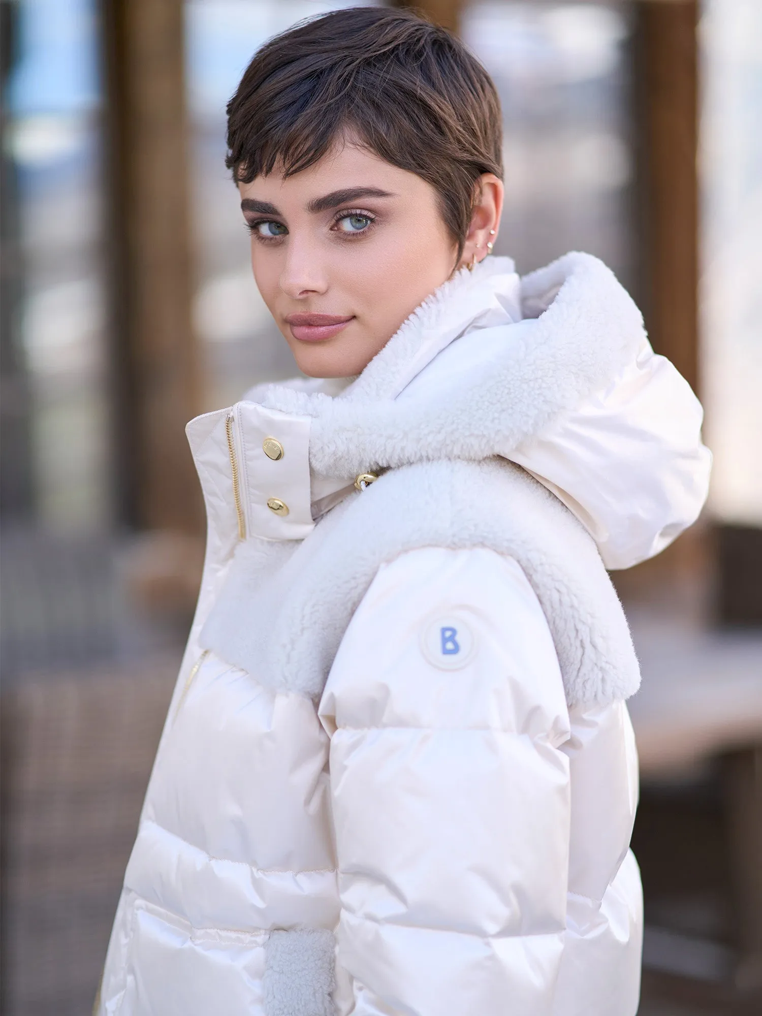 Dia Sport Satin Down Ski Jacket