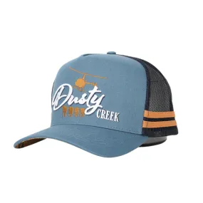 Dusty Creek Northern Muster Trucker Cap | Steel Blue