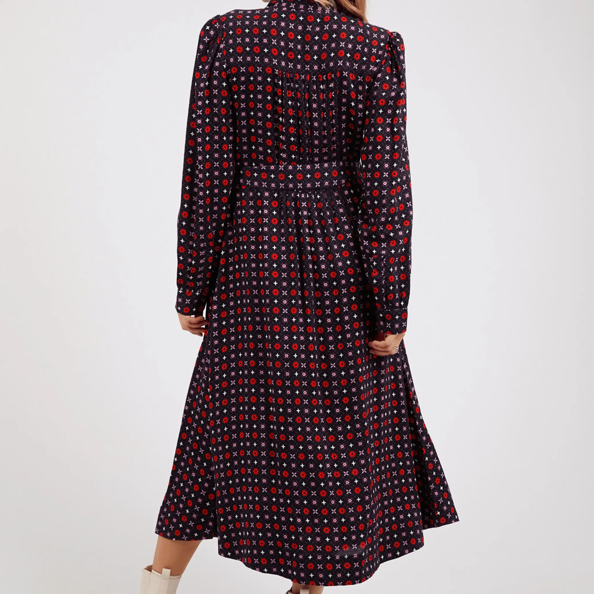 Elm Jessie Geo Shirt Dress