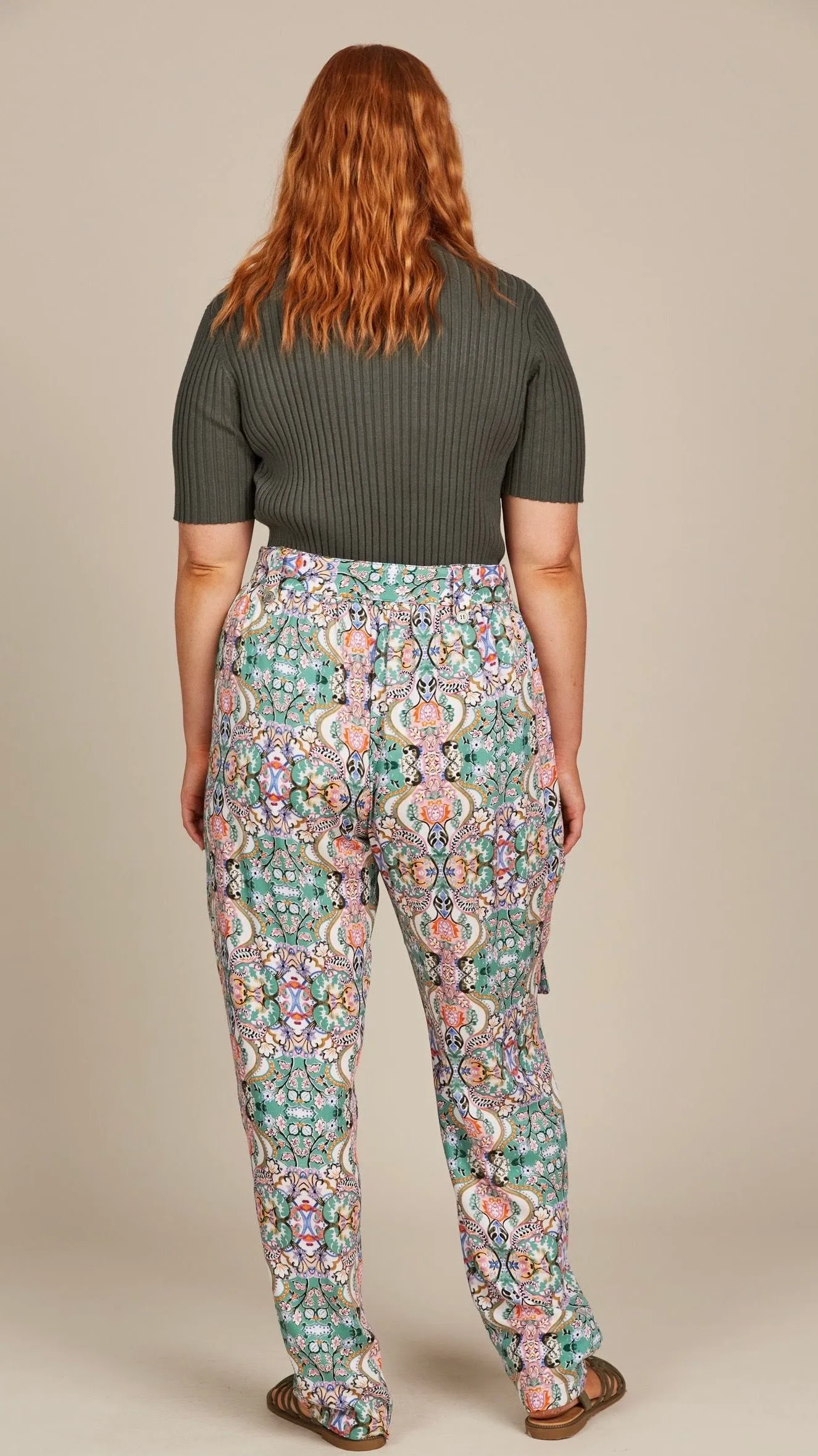 Esme Pant Lotus Fleuron