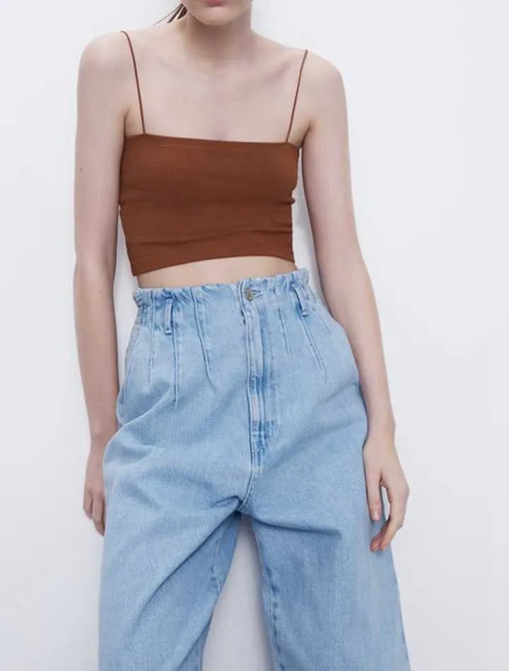 Essential Basics Under $10 Neon Crop Top Tanks