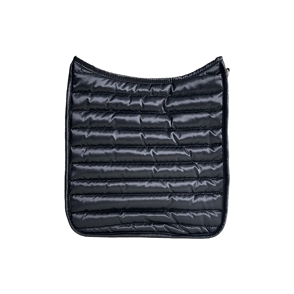 Everly Quilted Puffy Messenger Bag