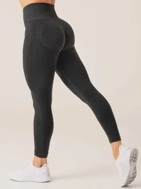 EVOLVE SEAMLESS LEGGINGS BLACK MARL