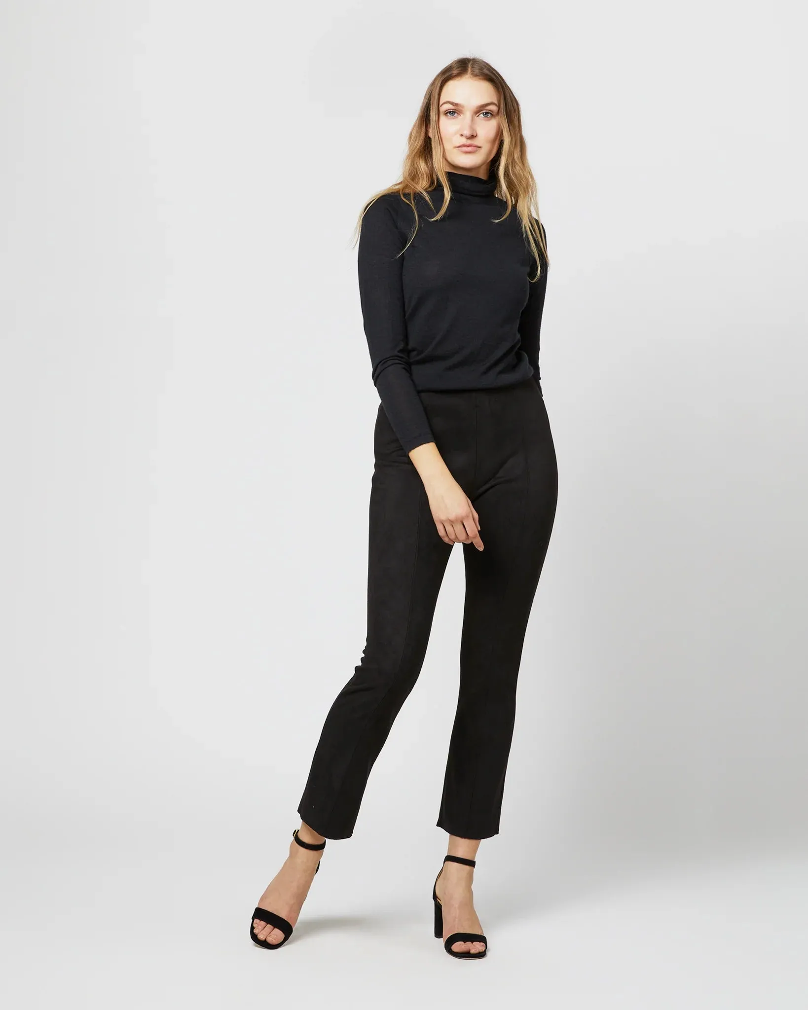 Faye Cropped Seamed Pant