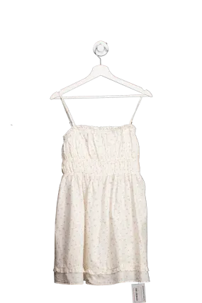 Free People White Gabby Mini Dress UK XS