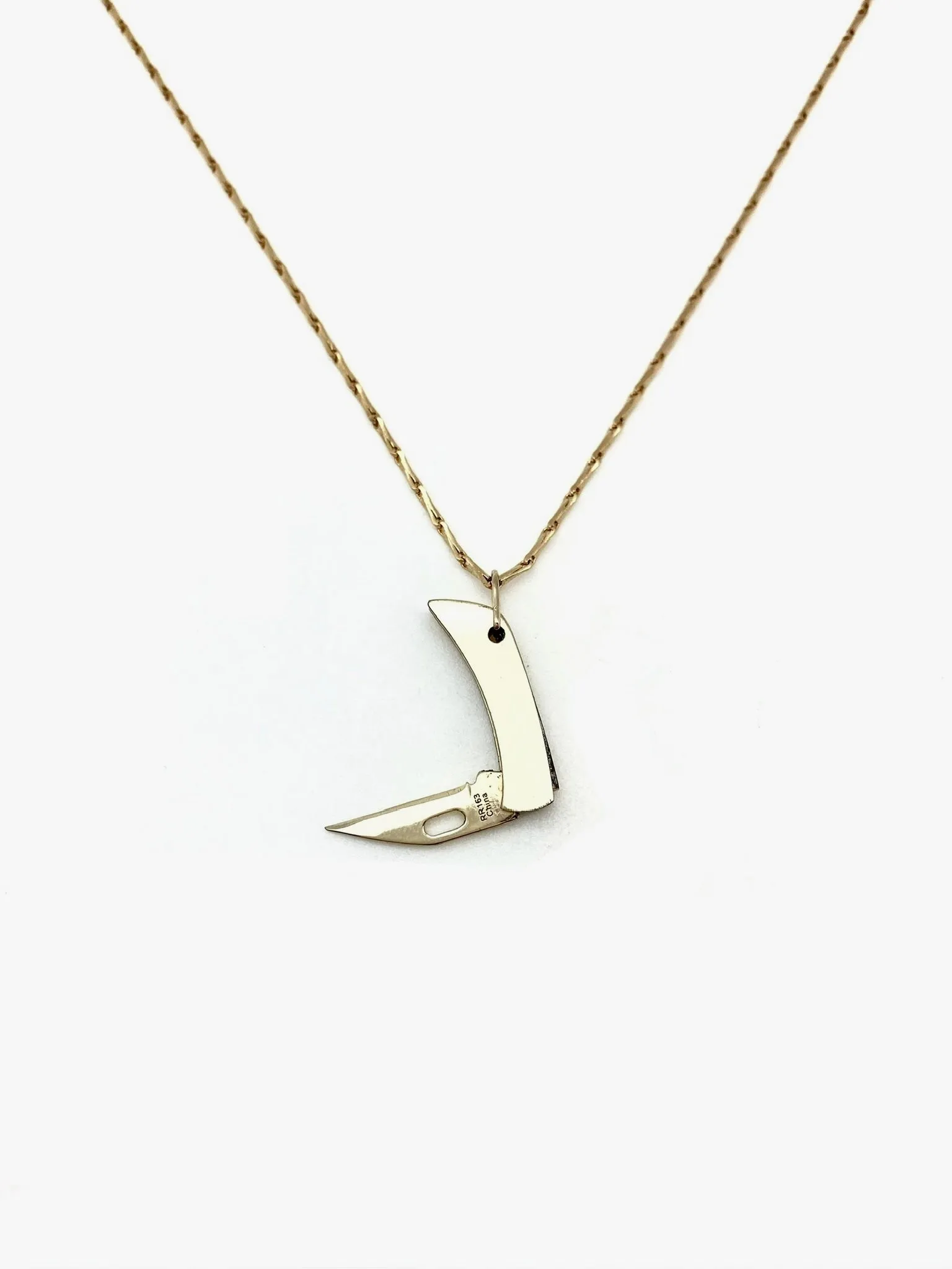 Goldie Knife Necklace