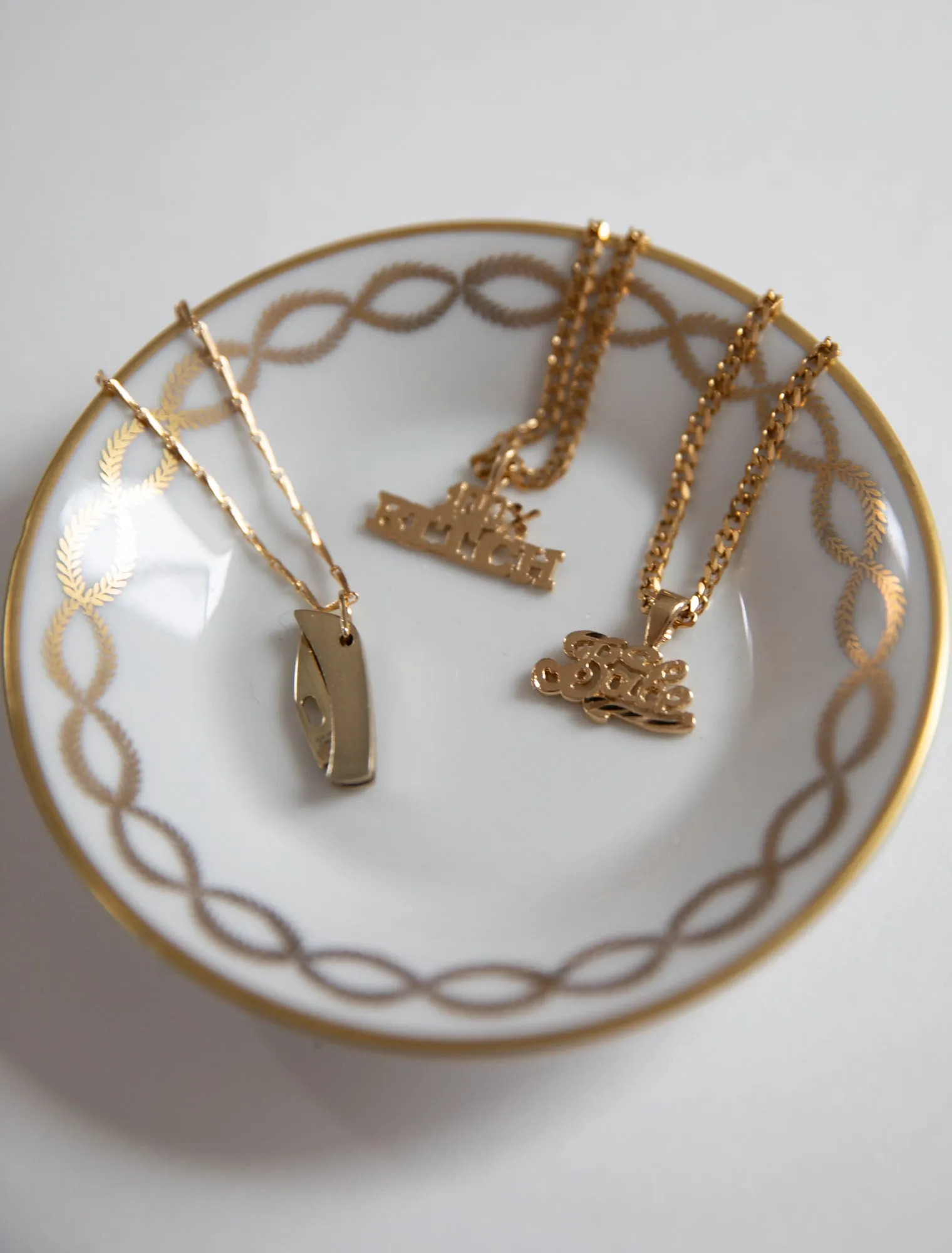 Goldie Knife Necklace