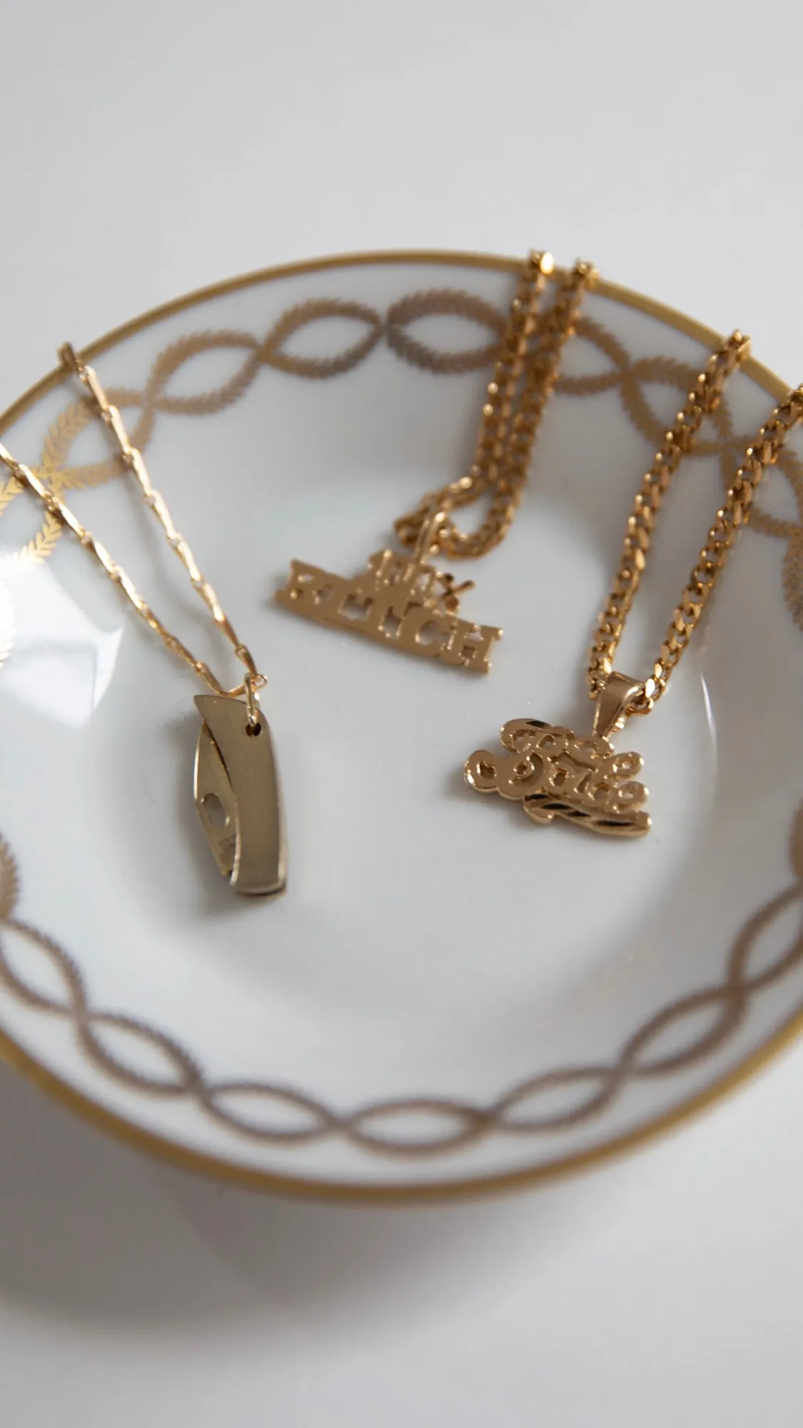 Goldie Knife Necklace