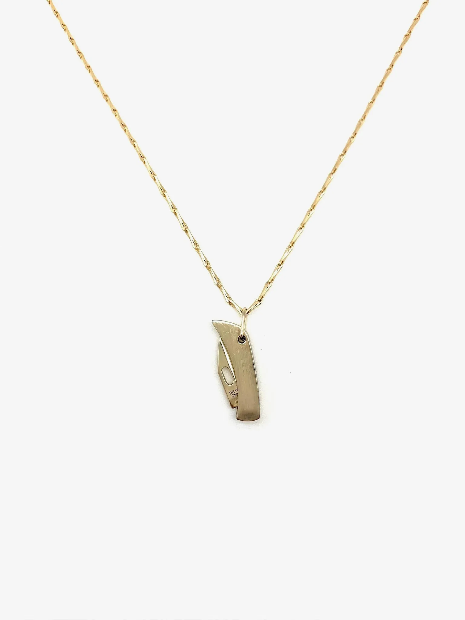 Goldie Knife Necklace