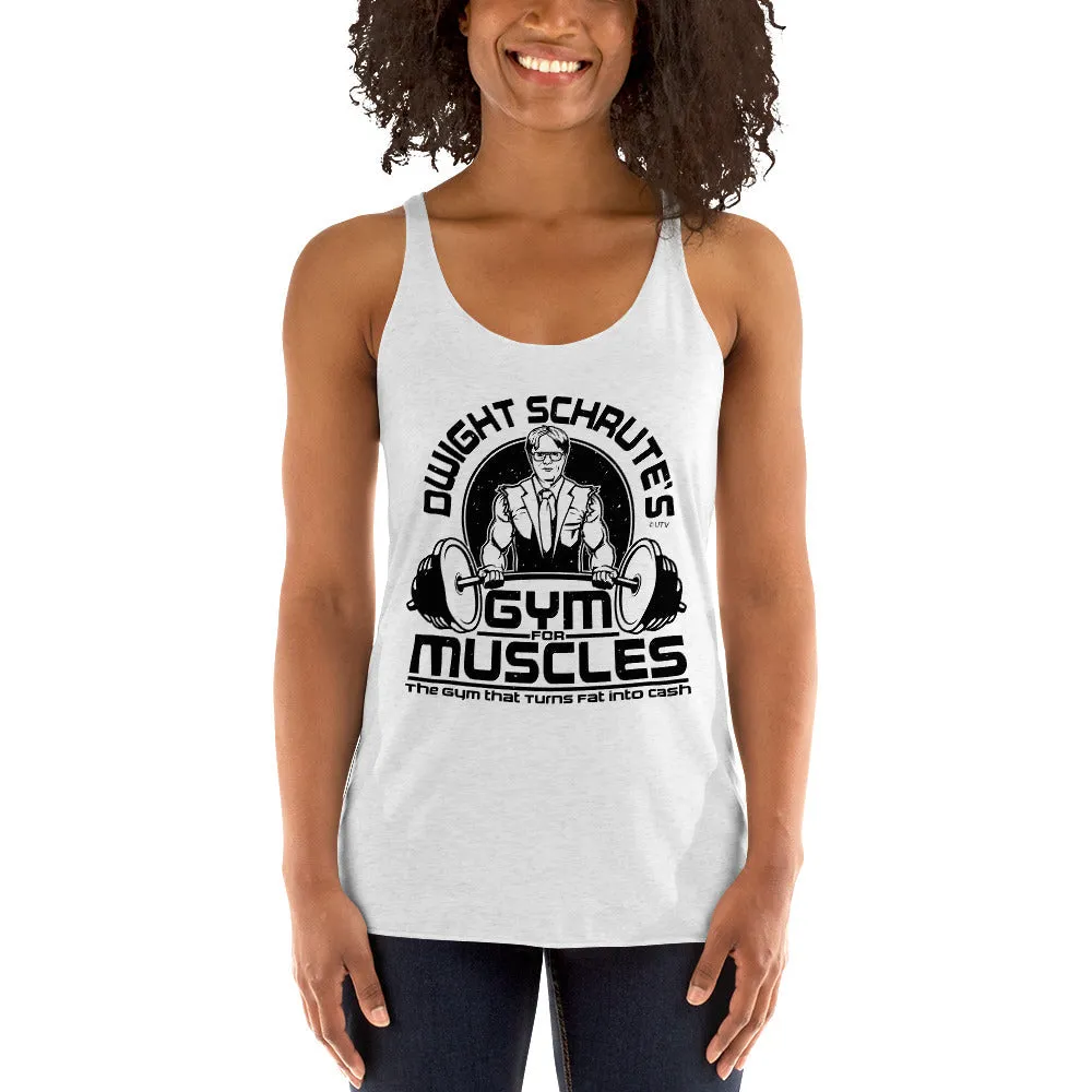 Gym For Muscles Women's Racerback Tank