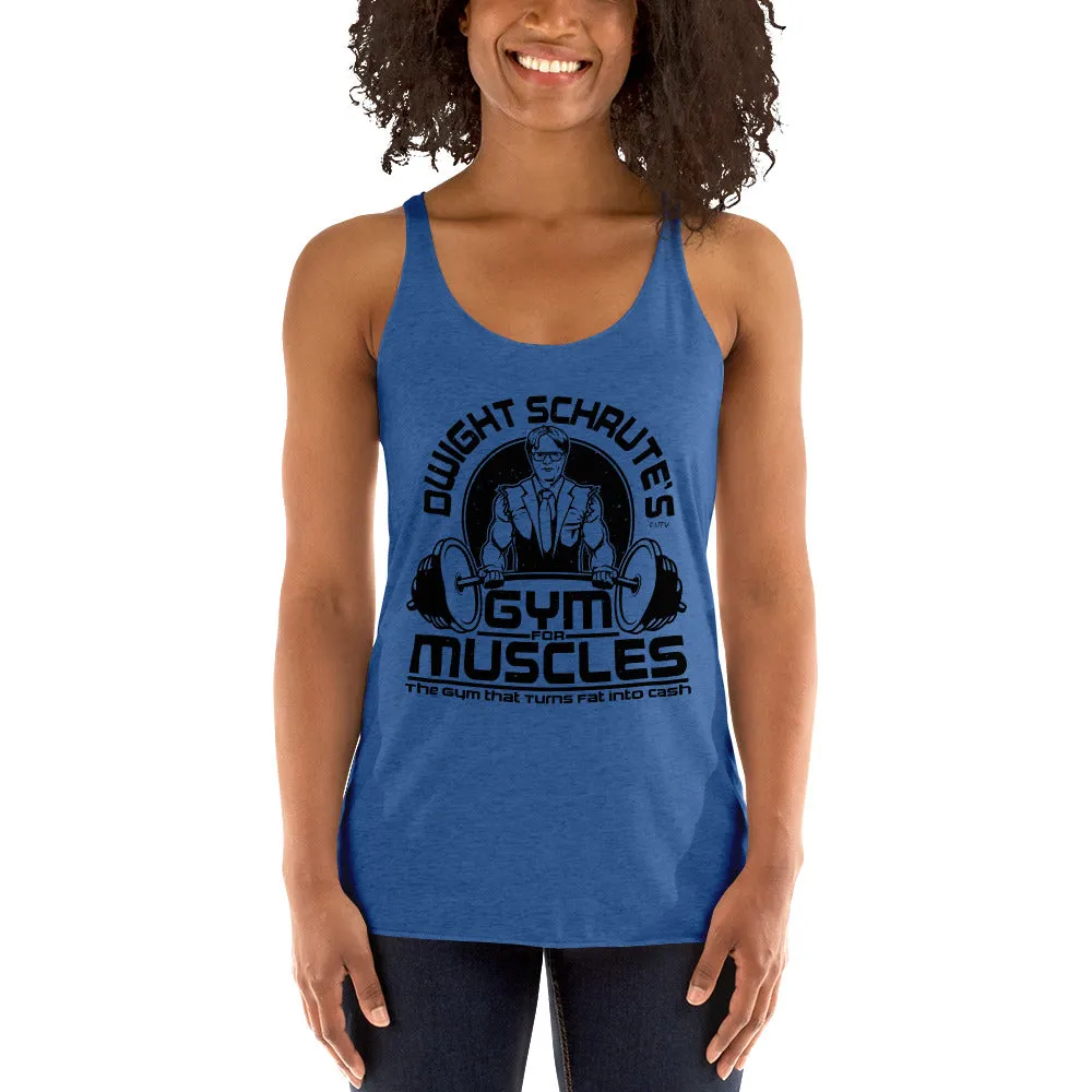 Gym For Muscles Women's Racerback Tank