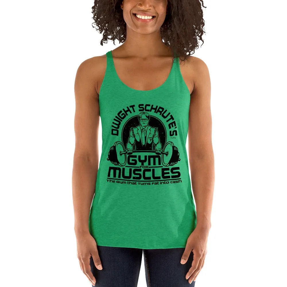 Gym For Muscles Women's Racerback Tank