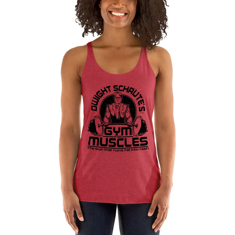 Gym For Muscles Women's Racerback Tank