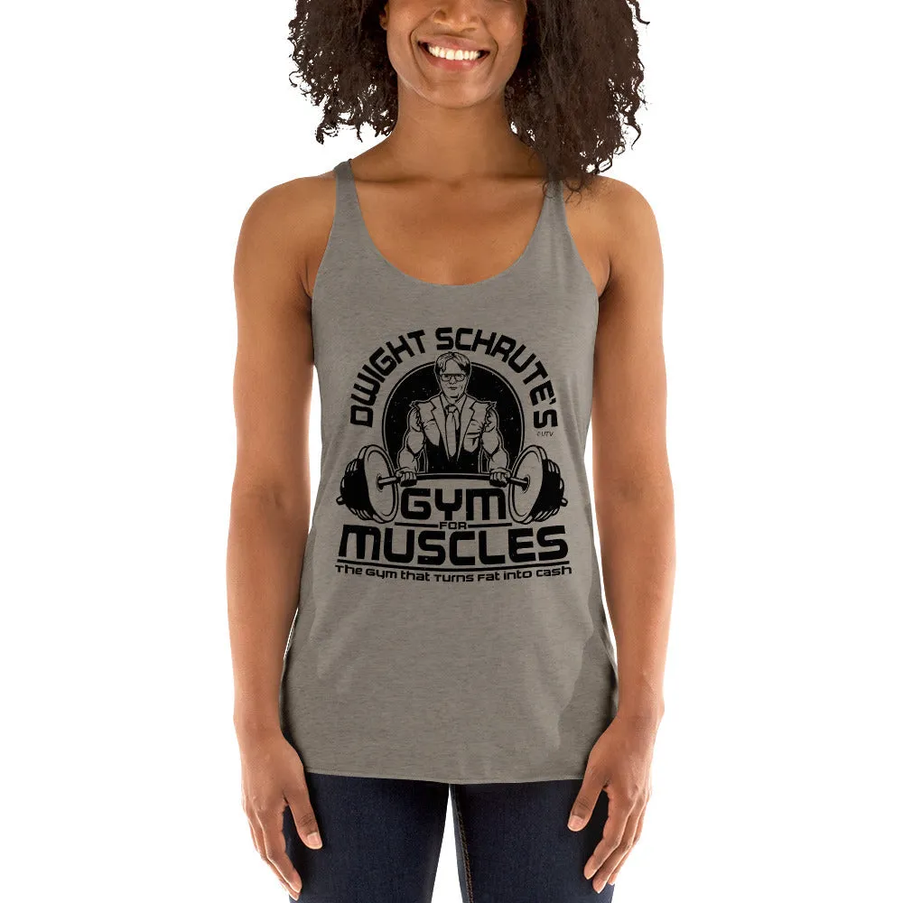 Gym For Muscles Women's Racerback Tank