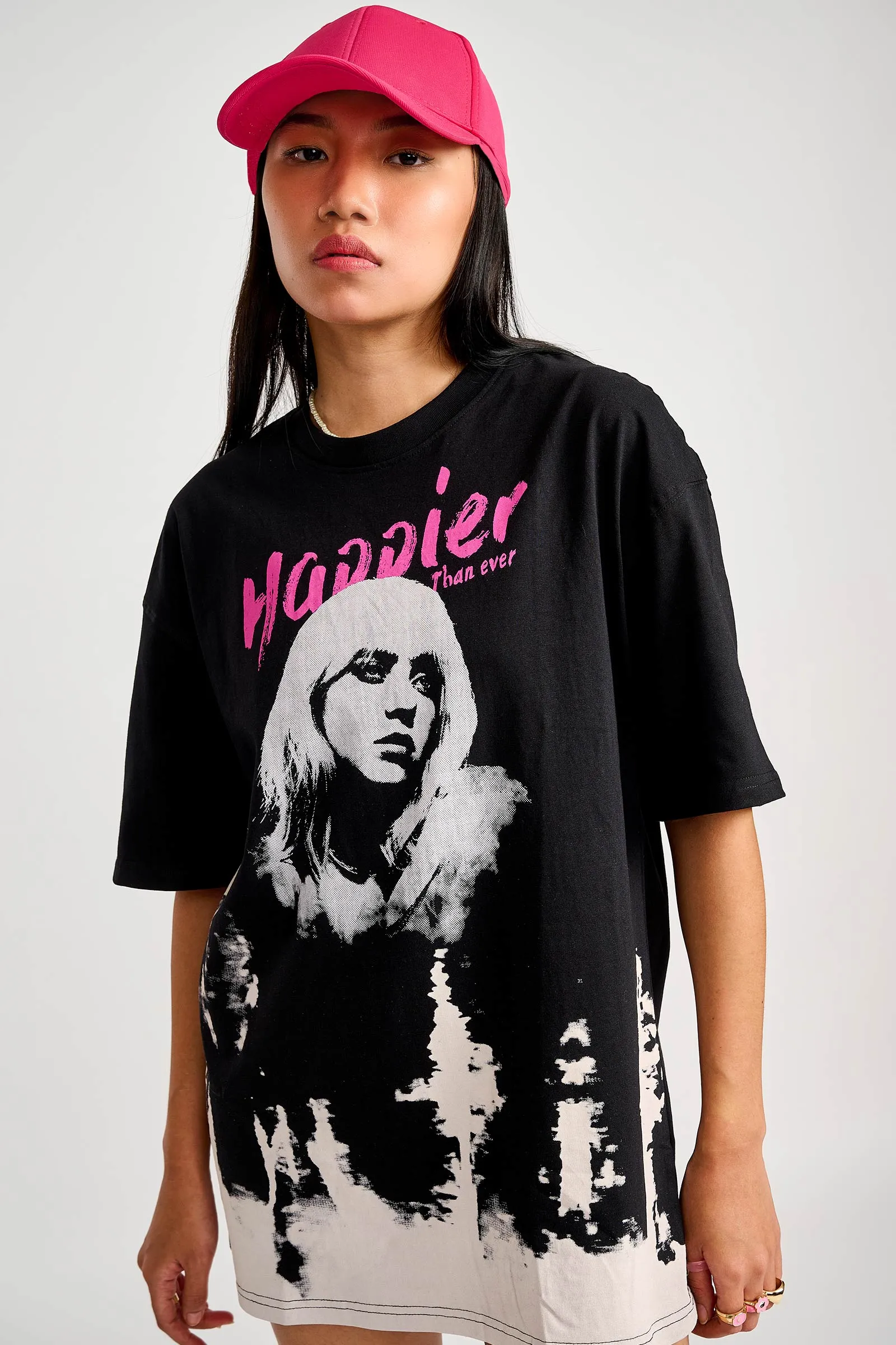 Happier Than Ever Oversized T-shirt