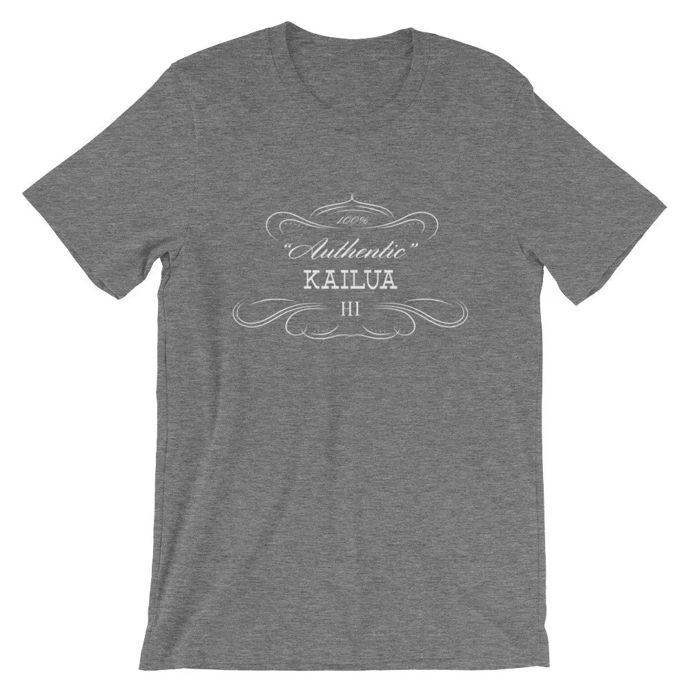 Hawaii - Kailua HI - Short-Sleeve Unisex T-Shirt - "Authentic"