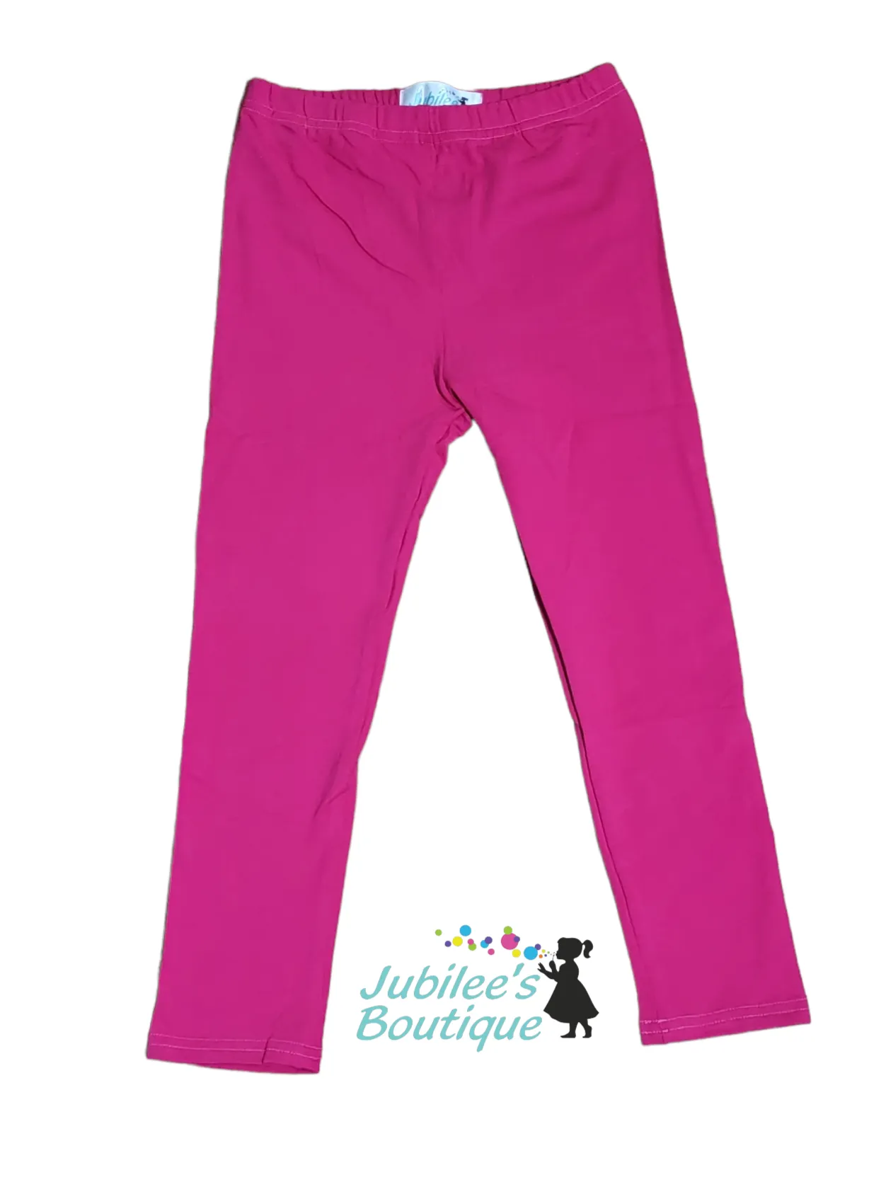 Hot Pink Straight Leggings