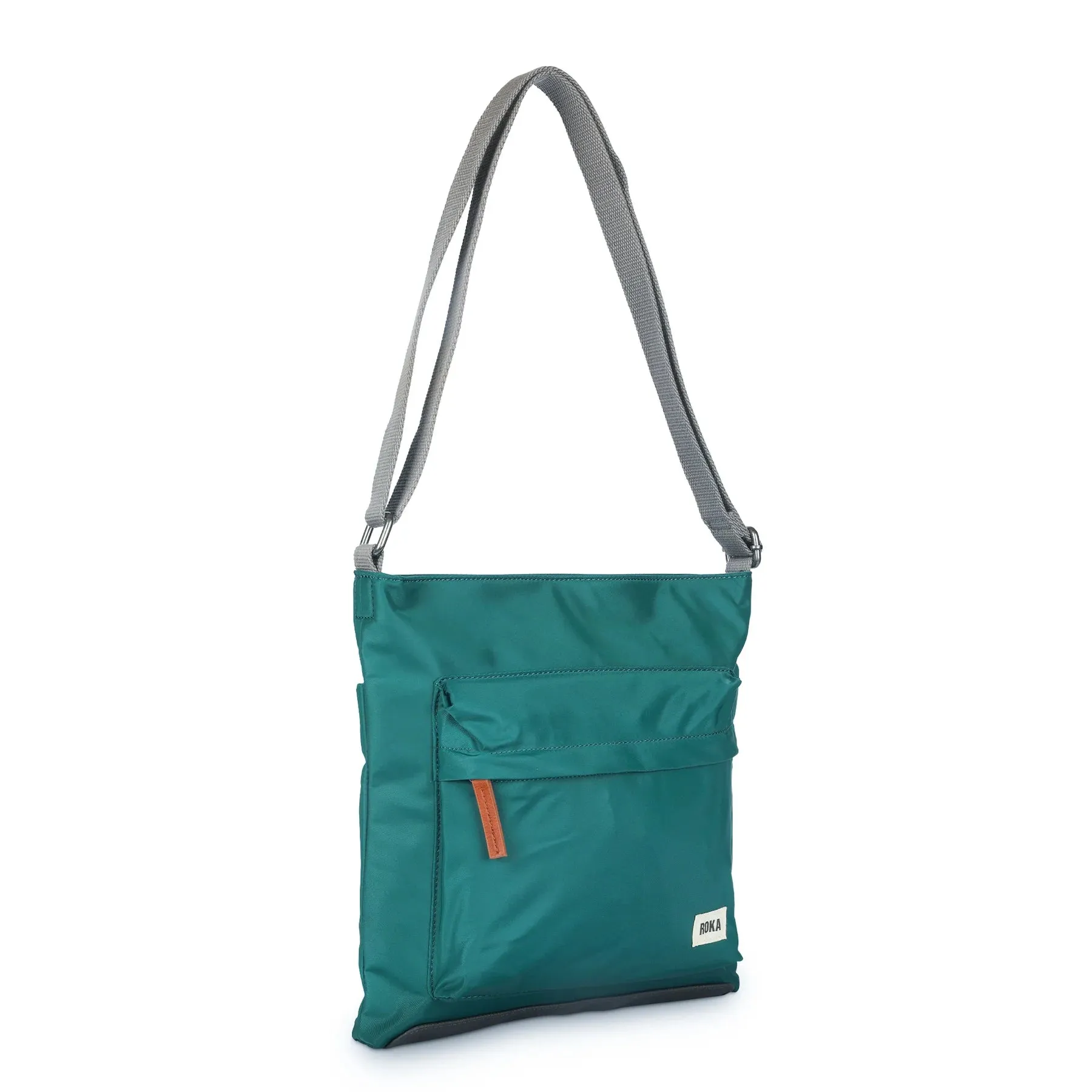 Kennington B Medium Recycled Nylon Bag - Teal